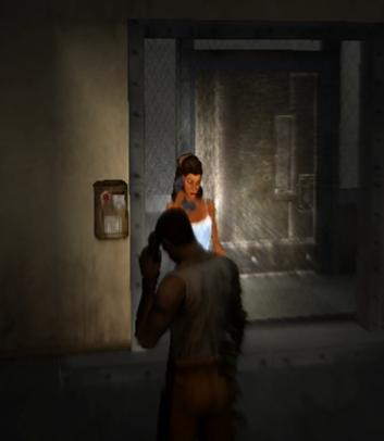 На протяжении всей игры с Торком разговаривает его мёртвая жена